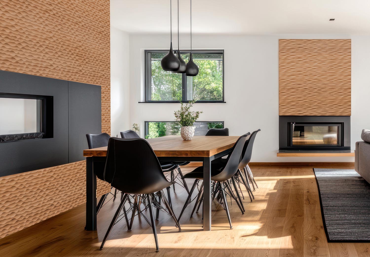 Organic-Wave-Esszimmer